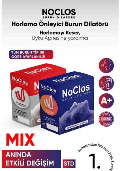Noclos A+ Mix Horlama Önleyici
