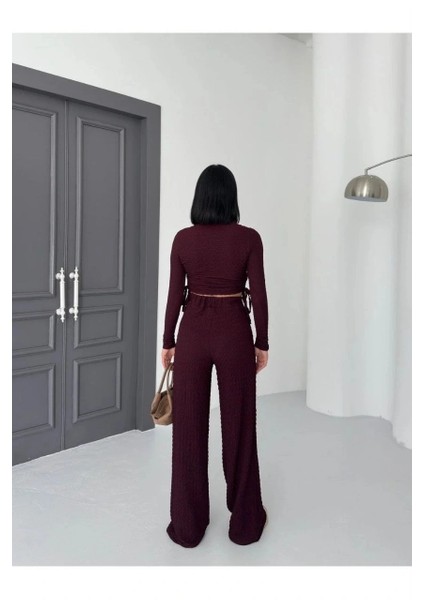 Bubble Alt Üst Takım Bordo PT510446 modelleri