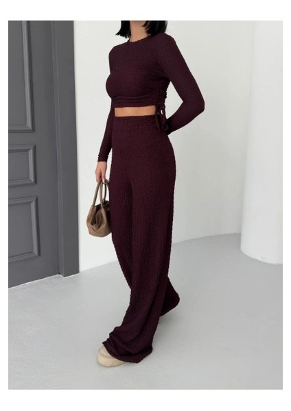 Bubble Alt Üst Takım Bordo PT510446 fırsatları