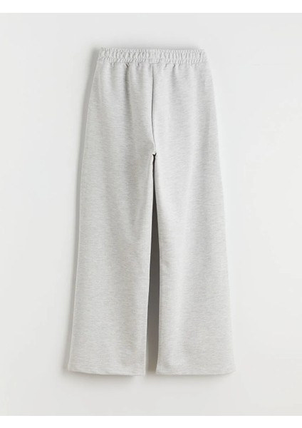 Lcw Kids Gri Beli Lastikli Kız Çocuk Eşofman Alt modelleri