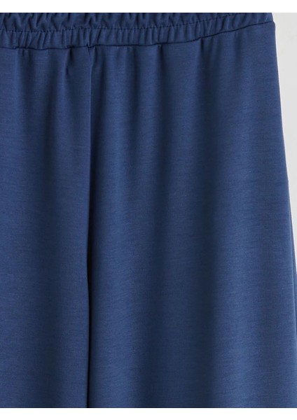 Lcw Kids Indigo Beli Lastikli Kız Çocuk Eşofman Altı fırsatları