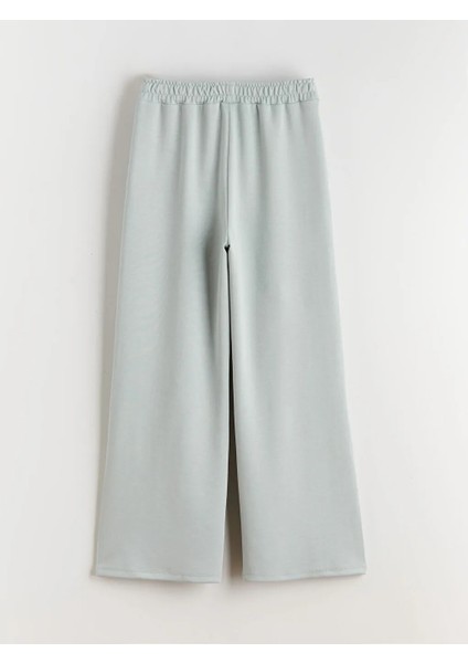 Lcw Kids Yeşil Beli Lastikli Kız Çocuk Eşofman Altı modelleri