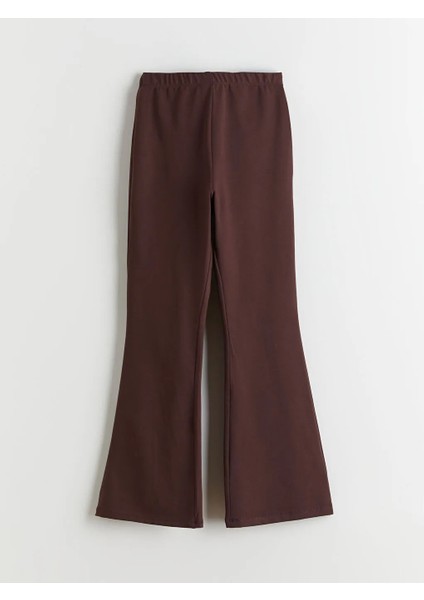 Lcw Kids Kahverengi Beli Lastikli Ispanyol Paça Kız Çocuk Tayt fiyatları