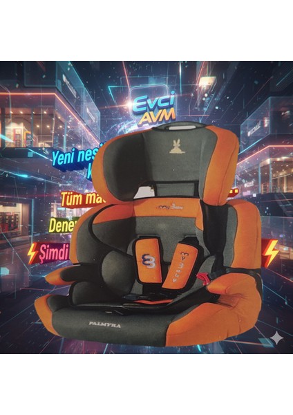 Evci Good Child Oto Koltuğu Turuncu