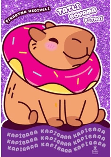 Kapibara - Tatlı Boyama Kitabı