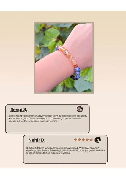 %100 Doğal Taş Şeker ve Tansiyon Bilekliği fiyatları