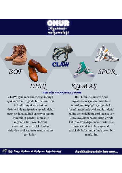 Ayakkabı Temizleme Köpüğü, Köpük 150ML modelleri