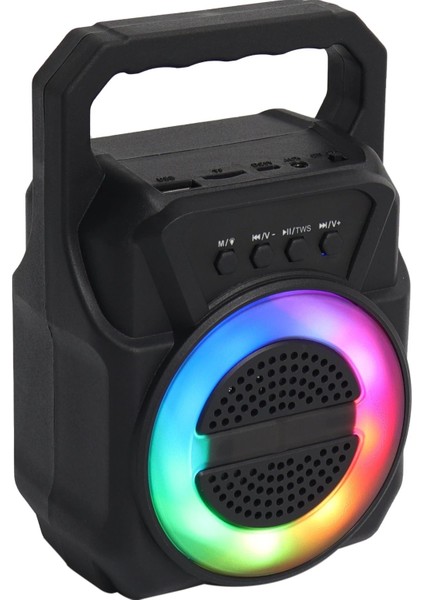 ABS-1309 Rgb Fm Kablosuz Hoparlör - Siyah fırsatları