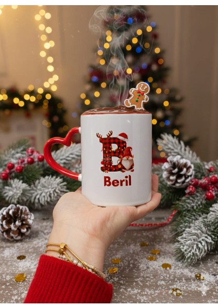 Yılbaşı Temalı Isme Özel Tasarım Kupa Bardak