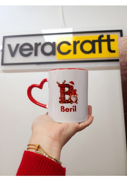 Yılbaşı Temalı Isme Özel Tasarım Kupa Bardak modelleri