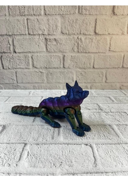 Hareketli Kurt Rainbow Dekoratif Esnek Figür 10X24 cm fiyatları