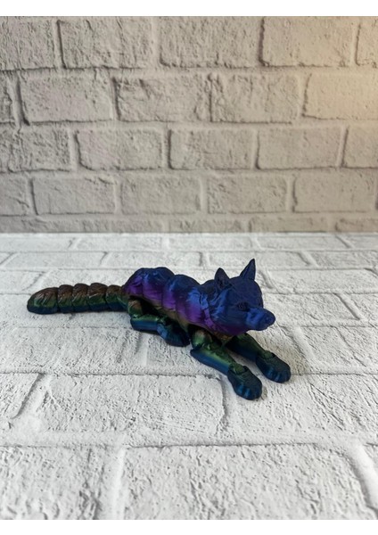 Hareketli Kurt Rainbow Dekoratif Esnek Figür 10X24 cm indirimleri