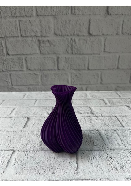 5 cm Mor Kalp Formlu Mini Vazo Modern Mini Dekor Ürünü indirimleri