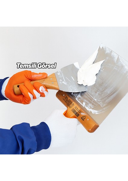 Macun Spatulası 11 cm Paslanmaz Çelik Esnek Uçlu Duvar Boya Alçı Sıva Uygulama Aparatı indirimleri