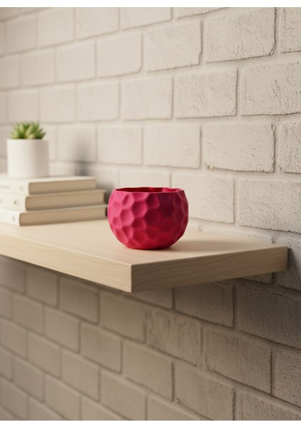 Küçük Boy Mor Saksı 5 cm Şık ve Minimal Dekoratif Tasarım