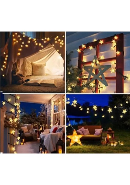 Solar 8 Fonksiyonlu 7 Metre 30 Yıldız LED fiyatları