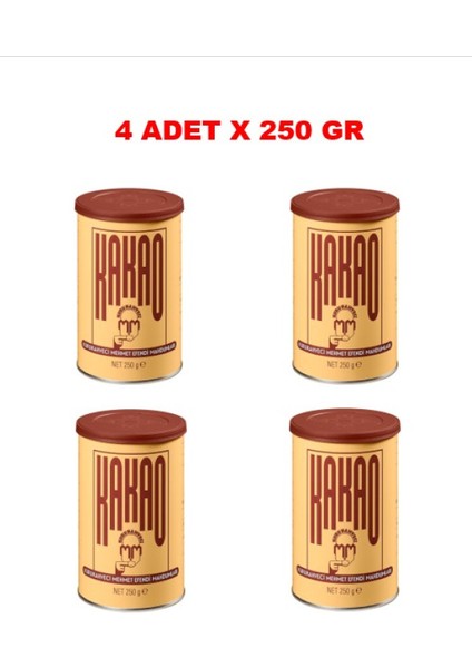 Kakao 4 Kutu x 250 gr