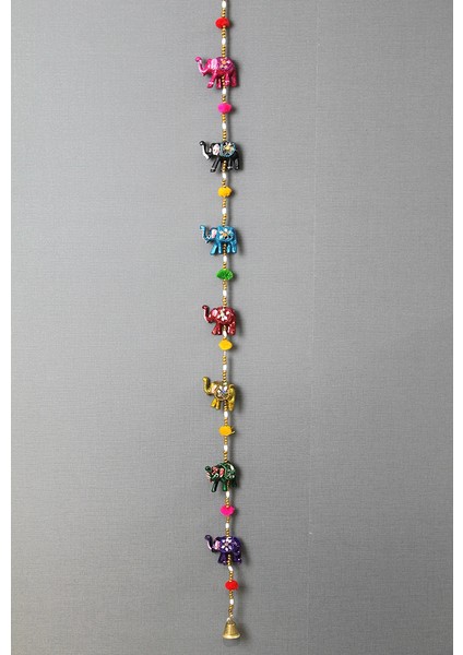 7'li Asmalı Aynalı Fil Model 1