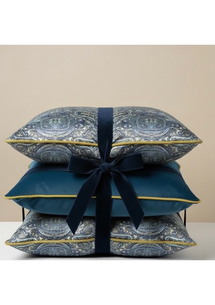 Likya, Şal Desenli Parlak Kadife Kırlent Kılıfı fırsatları