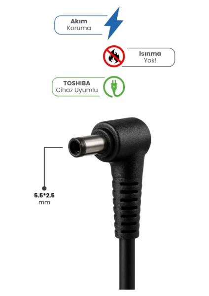 19V 4.74A 5.5 * 2.5mm 90W Toshıba Için Laptop Adaptör fiyatları
