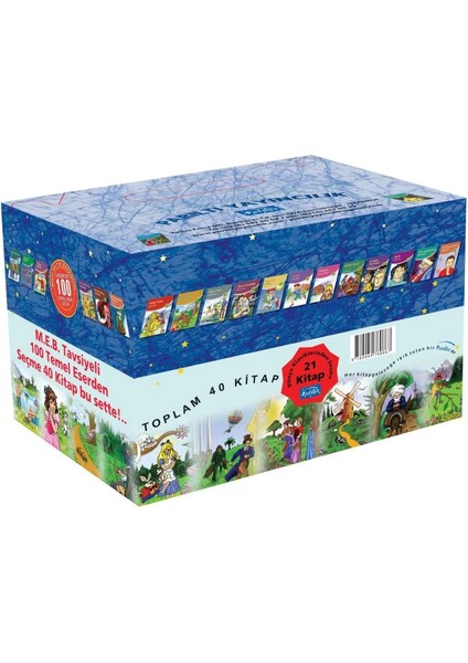 100 Temel Eser Seti (40 Kitap Takım Kutulu)