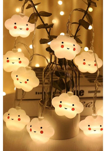 Bulut Şeklinde LED Şerit Lamba 12 Adet