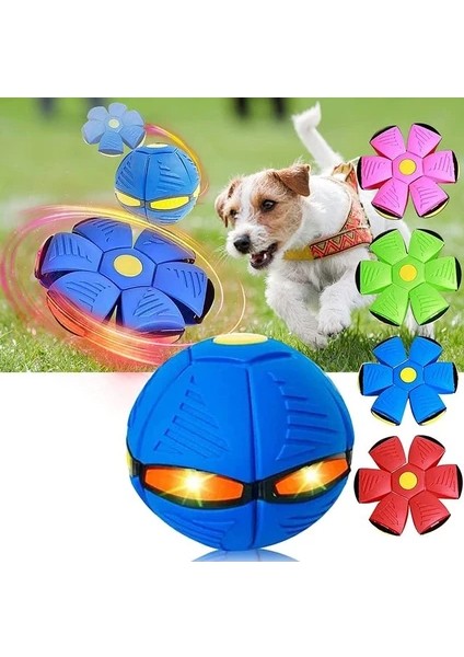 Işıklı Zıplayan Frizbi Evcil Hayvan Topu modelleri