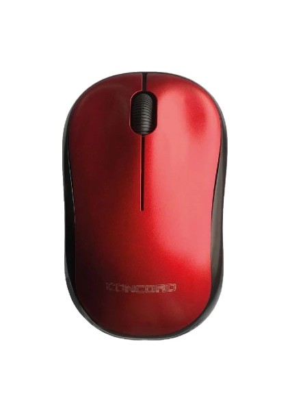 Buğz Kırmızı Kablosuz 3D Optik Mouse