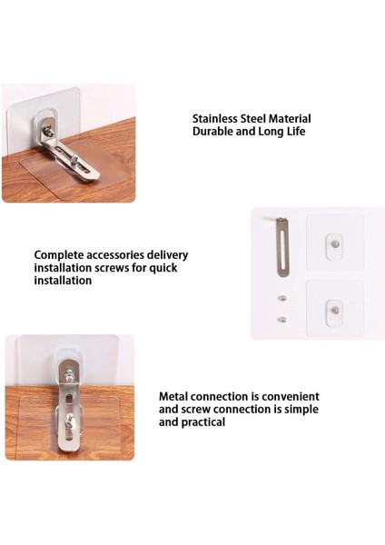 Kendinden Yapışkanlı Mobilya Sabitleme Aparatı indirimleri