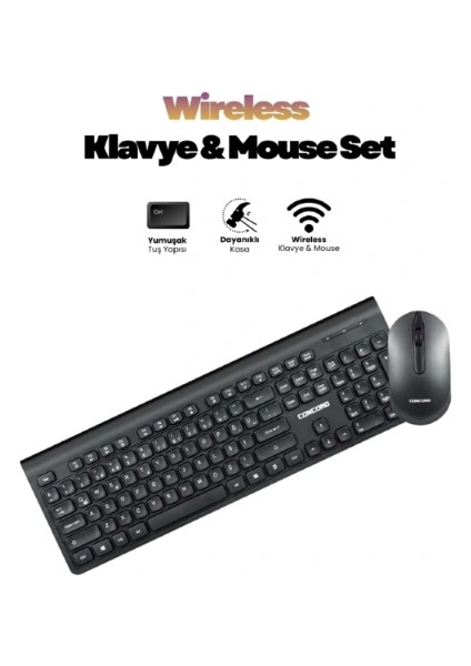 Buğz Multimedya Q Klavye ve Mouse Seti