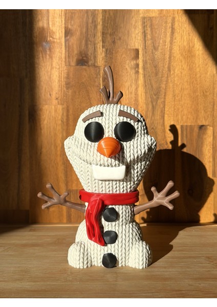 Olaf Frozen Örgü Detaylı Sevimli Kardan Adam