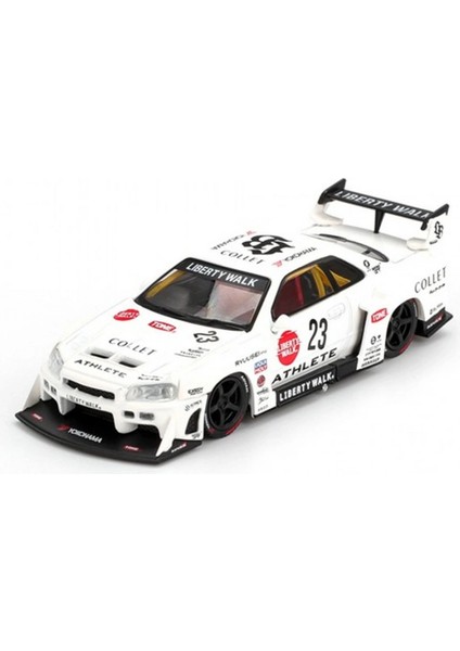 Mini Gt 1/64 Nissan LB-ER34 Super Silhouette modelleri