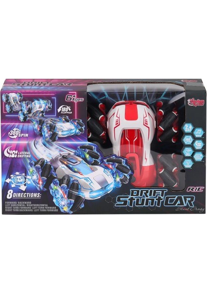 Hg4-33 Kumandalı Müzikli Işıklı Drift Stuntu Akrobat Araba -Vardem