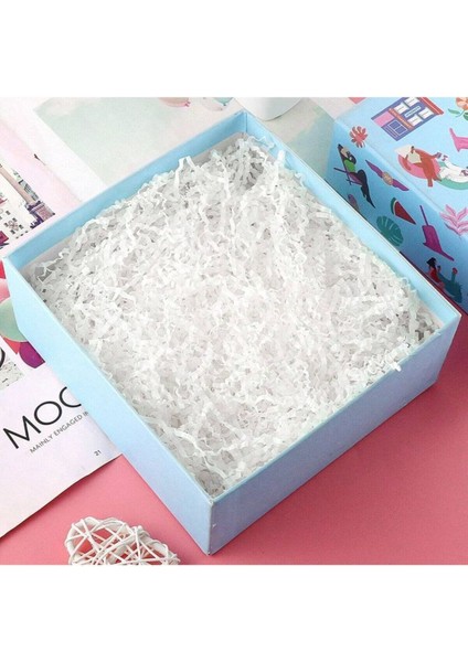 Kırpıntı Kağıt Zikzak Beyaz Kağıt 100 Gram