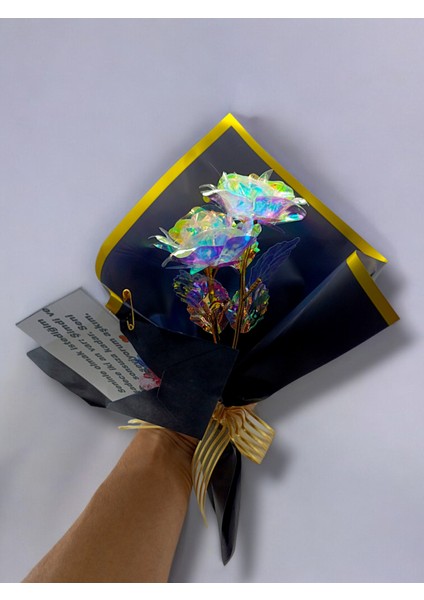 Hediye Paketli Gül Sevgililer Anneler Özel Gün Notlu Mesajlı Sevgi modelleri