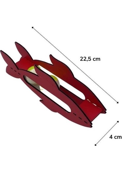 Kediler Için Ahşap 2 Toplu Eğimli Sevimli Balık Şeklinde Eğitim Amaçlı Oyuncak fiyatları