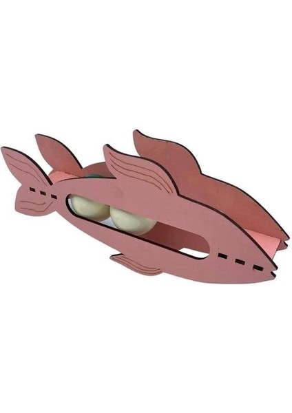 Kediler Için Ahşap 2 Toplu Eğimli Sevimli Balık Şeklinde Eğitim Amaçlı Oyuncak fırsatları