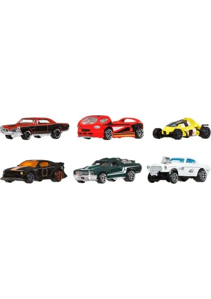1:64 Hot Wheels Legends Silver Serisi 6’lı Paket
