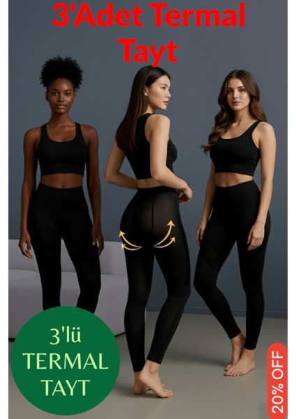 3'lü Termal Tayt Içlik