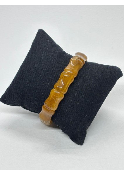 Düz Kesim Sitrin Rolex Para Enerjisi Doğaltaş Bileklik modelleri