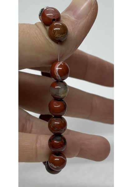 Kırmızı Jasper Doğaltaş Bileklik indirimleri