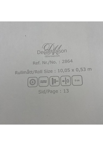 Bej Siyah Kalın Çizgili Desen Duvar Kağıdı 2864 fiyatları