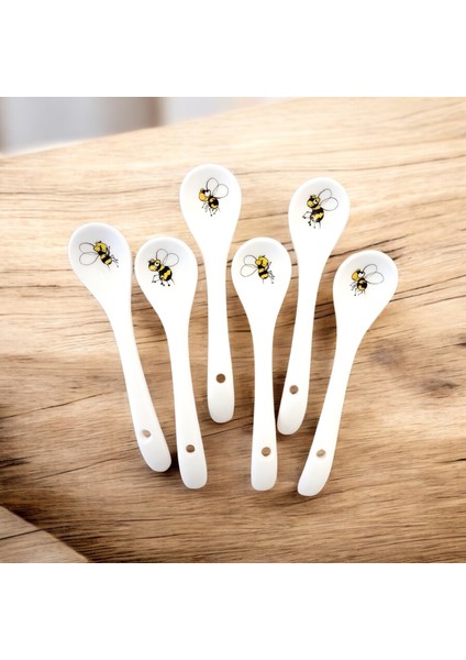 Arı Desenli Çay Kaşığı 6'lı