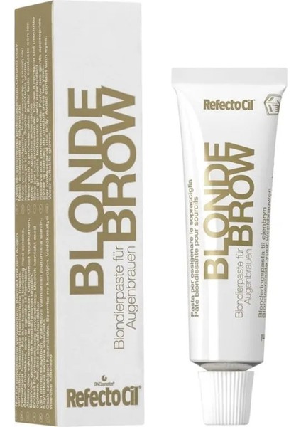 Kaş ve Kirpik Boyası Sarı Blonde Brow 15 ml ve Krem Oksidan 100 ml fiyatları