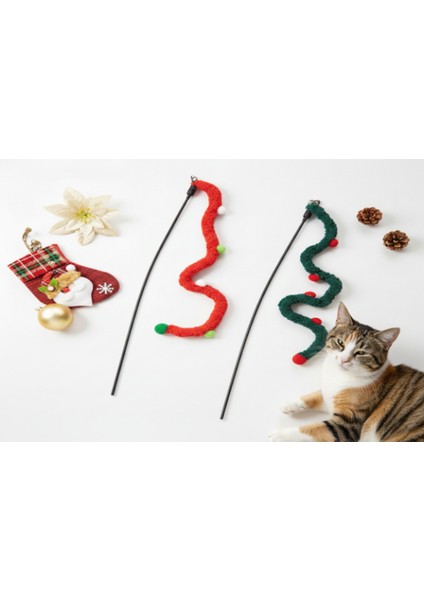 Süs Tasarımlı Kedi Oltası