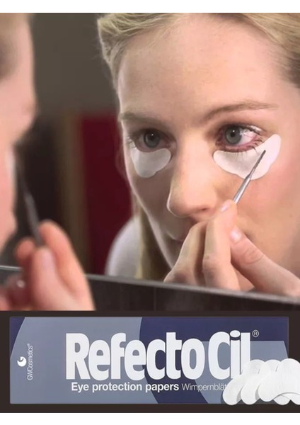 Kirpik Renklendirme Için Cilt Koruyucu Kolay Uygulama Kağıdı 96 Adet