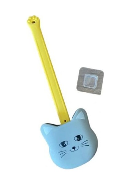 Kedi Tasarımlı Ergonomik Tuvalet Fırçası modelleri