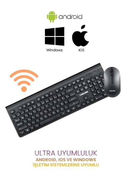 Multimedya Q Klavye ve Mouse Seti fiyatları