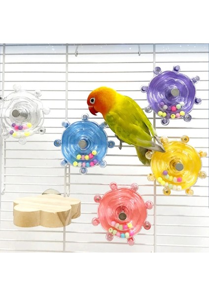 Çıngıraklı Kuş Kafesi Için Çark Oyuncağı