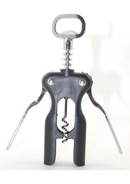 Paslanmaz Çelik Tirbuşon Şarap Açacağı Model 2